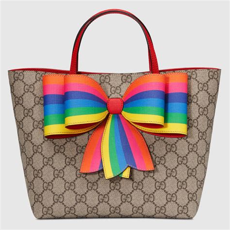 gucci tote kid bow|Gucci website.